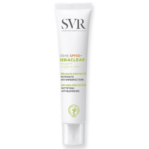 SVR SEBIACLEAR SPF50+ 40ml - Protection et Matifiant Acnéique