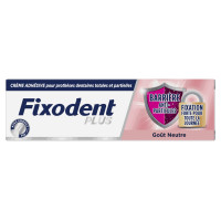 Fixodent Pro Plus : Crème anti-particules ultra-précise - 40g