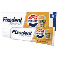 Fixodent Pro Plus Crème Adhésive 40 g Tenue Imbattable