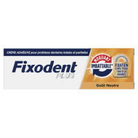 Fixodent Pro Plus : Adhésif prothèse neutre ultra-résistant - 35g