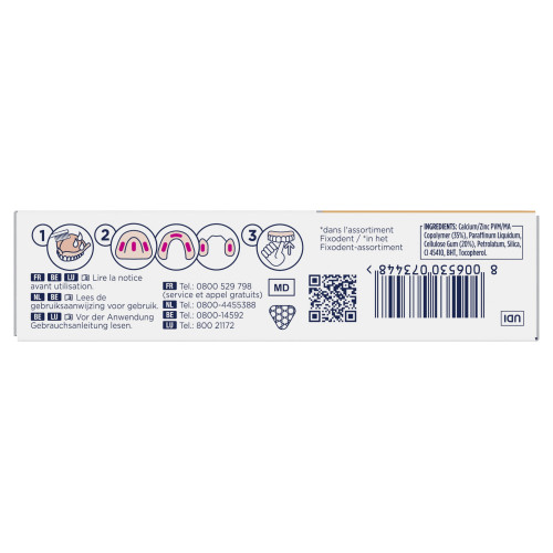 Fixodent Pro Plus : Adhésif prothèse neutre ultra-résistant - 35g