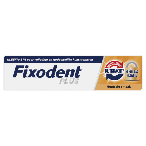 Fixodent Pro Plus : Adhésif prothèse neutre ultra-résistant - 35g