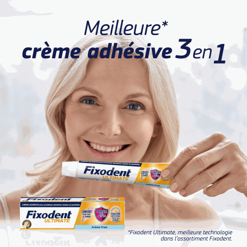 Fixodent Pro Ultimate Crème 40g Fixation Forte & Fraîcheur Pharma360
