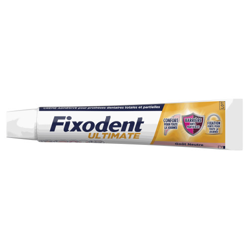 Fixodent Pro Ultimate Crème Adhésive 40g Tenue Confort Neutre