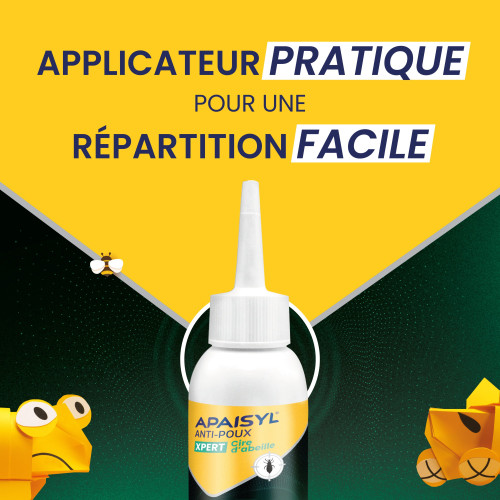 Apaisyl Anti-Poux Lotion Xpert 100ml Élimination Rapide et Naturelle