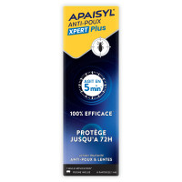 Apaisyl Anti-Poux Lotion Xpert Plus 200 ml Élimine poux en 5 min