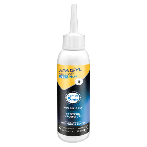 Apaisyl Anti-Poux Xpert Plus 100ml Élimine Poux & Lentes Rapidement