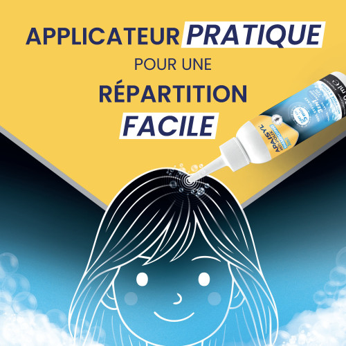 Apaisyl Anti-Poux Shampooing 3en1 100ml Élimine Poux en 5 Min