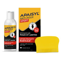 Apaisyl Xpert Poux & Lentes 100ml - Elimination Totale