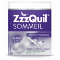 ZzzQuil Sommeil 26 bandelettes nasales anti-ronflement efficaces