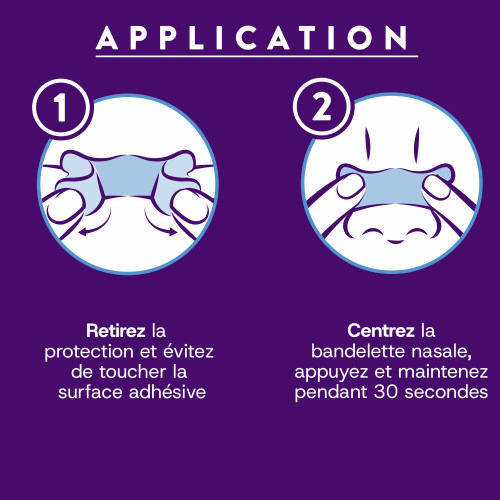 ZzzQuil Sommeil 26 bandelettes nasales anti-ronflement efficaces