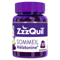 ZzzQuil Sommeil 30 Gommes - Aide à Dormir Rapidement