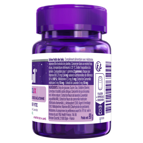 ZzzQuil Sommeil Arôme Fruits des Bois - Faible Dose 30 gummies