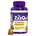 ZzzQuil Sommeil Mangue Banane 60 Gommes - Aide à dormir vite