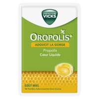 VICKS Oropolis 16 Pastilles Adoucissantes - Soulage la Gorge
