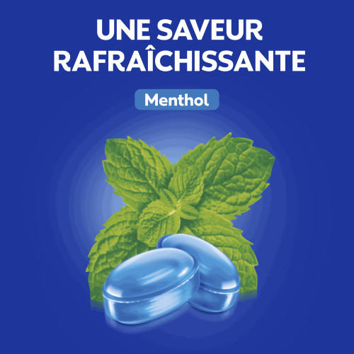 Vicks Bonbons Menthol 72g - Soulage Gorge, Fraîcheur, Sans Sucre