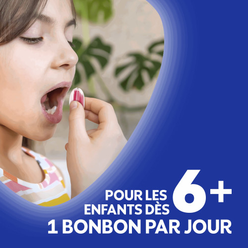 Vicks Pastilles Triple Action 72g Apaisent Gorge Renforcent Immunité