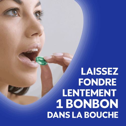 Sans sucre bonbons menthe verte 72 g
