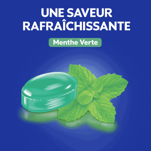 Sans sucre bonbons menthe verte 72 g