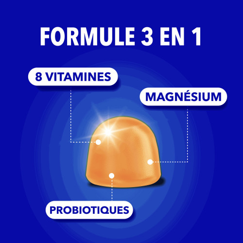 Bion 3 Energie et Equilibre intestinal 60 gommes