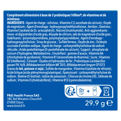BION 3 Adulte - Vitalité et Défenses Naturelles
