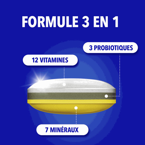 BION3 Vitalité 50+ Seniors 90 Comprimés - Boostez votre forme !