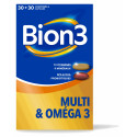 Bion 3 Multi Oméga 3 30+30 Énergie Immunité Cardio Bien-être Pharma360