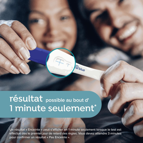 Clearblue PLUS Test Grossesse 2 Tests - Facile, Précis,