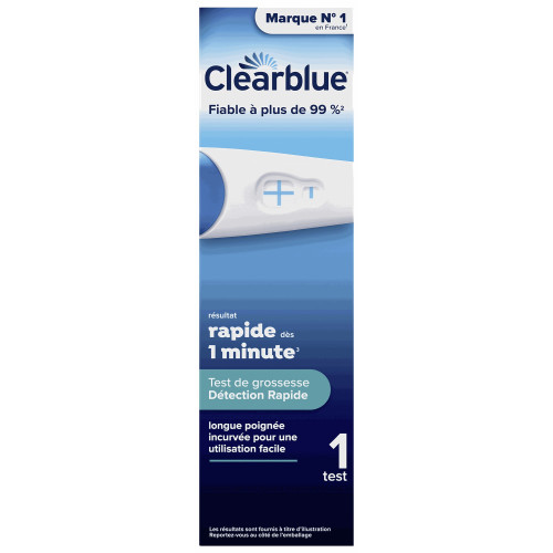 Clearblue PLUS Test Grossesse 2 Tests - Facile, Précis,
