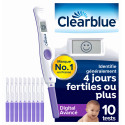 Clearblue Test Ovulation 10 unités - Résultats Digitaux