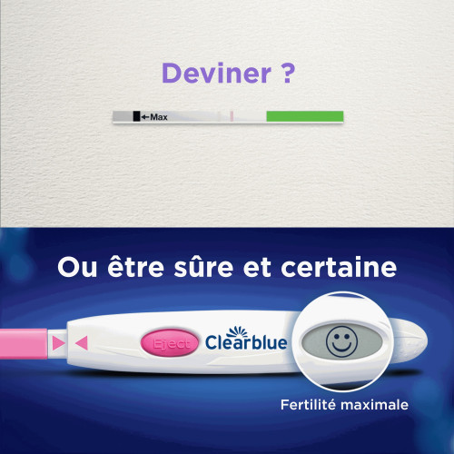 Clearblue Test Ovulation Digital 20 unités, Détection Fertilité