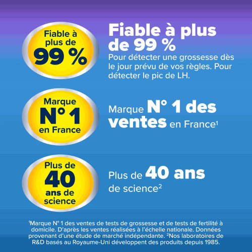 Clearblue Test Ovulation 10 unités - Résultats Digitaux