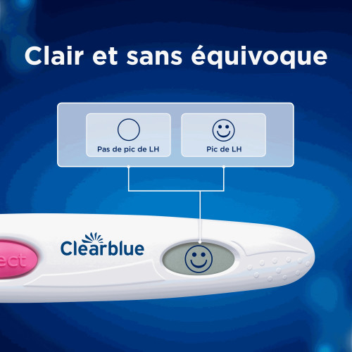 Clearblue Test Ovulation Digital 20 unités, Détection Fertilité