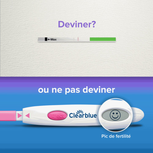 ClearBlue Test Ovulation 10 unités - Détection fiable à 99%