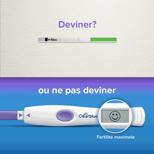 Clearblue Test Ovulation 10 unités - Résultats Digitaux