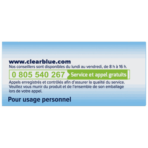 Clearblue Early Test Grossesse Ultra-Précoce 1 Test Fiable 99% Pharma360