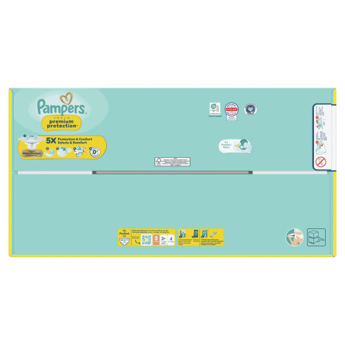 Pampers Maxi Pack T3 : 108 couches 6-10kg, protection ultra-absorbante