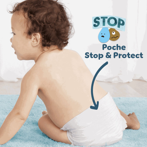 Pampers Maxi Pack T3 : 108 couches 6-10kg, protection ultra-absorbante