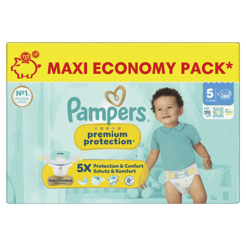 Pampers Maxi Pack T3 : 108 couches 6-10kg, protection ultra-absorbante