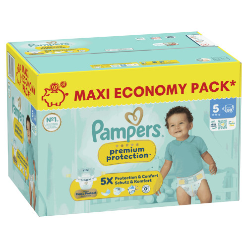 Pampers Maxi Pack T3 : 108 couches 6-10kg, protection ultra-absorbante