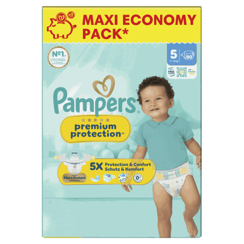 Pampers Maxi Pack T3 : 108 couches 6-10kg, protection ultra-absorbante
