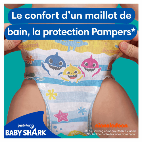 Pampers Splashers : Couches de bain jetables anti-fuites - Pharma360