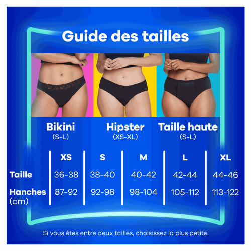 Culotte de Règles Lavable Taille XS