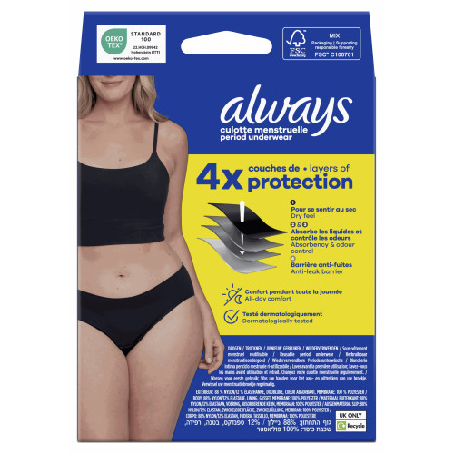 Culotte de Règles Lavable Taille XS