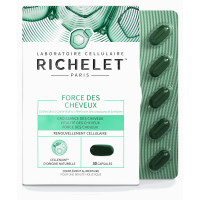Richelet Force Cheveux 30 Capsules - Beauté et Vitalité Capillaire