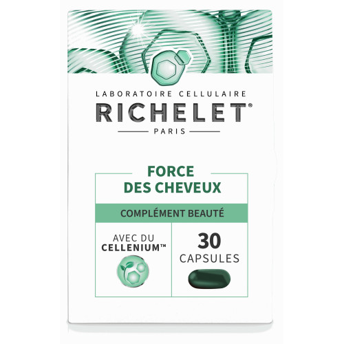Richelet Force Cheveux 30 Capsules - Beauté et Vitalité Capillaire