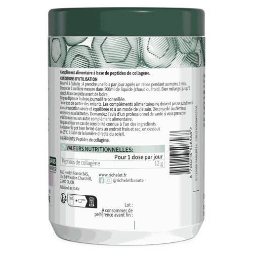 Peptides de collagène poudre 288 g