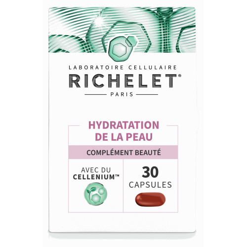 RICHELET Hydratation Peau 30 Capsules - Acide Hyaluronique