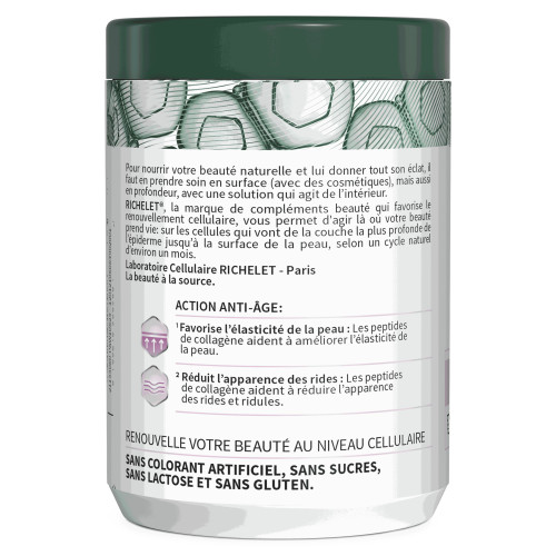 Peptides de collagène poudre 288 g