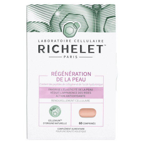 RICHELET Régénération Peau 60 comprimés - Elasticité et Anti-rides